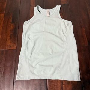 Athleta Girl Racerback Tank Top Girls Size Large (12) Light Blue